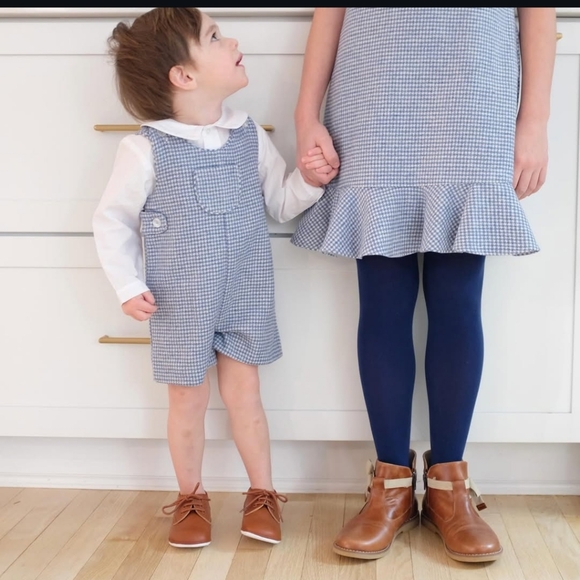 Busy Bees Nordstrom George Boys Romper NWOT 4 - Picture 9 of 12